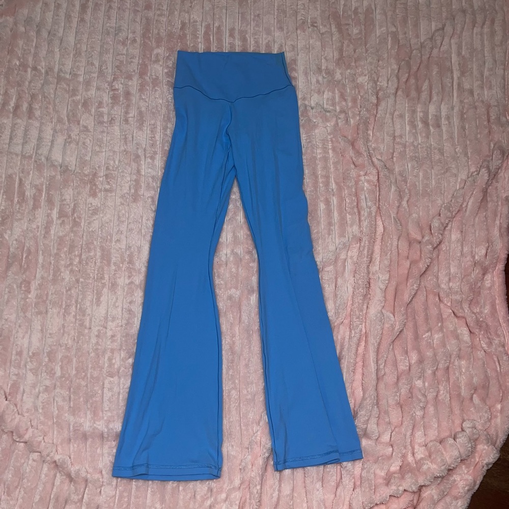 Aerie Offline Real Me Flare Boot Cut Leggings Blue M - Picture 3 of 4